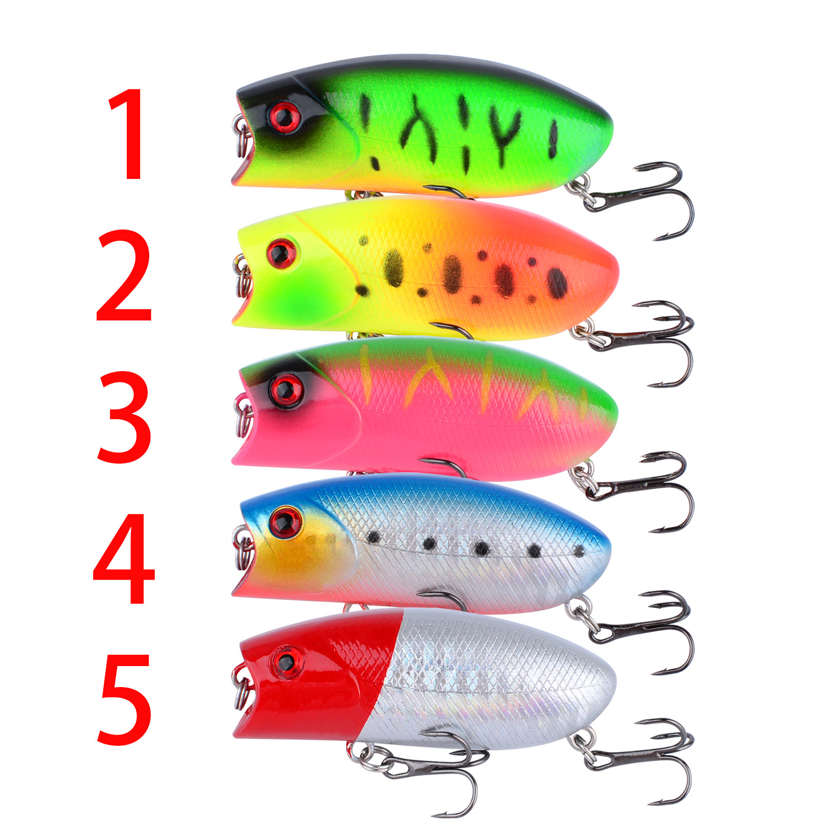Sunflower Popper Topwater Fishing Lure 5.5cm/10.5g Fresh & Saltwater Hard Bait thumb 3