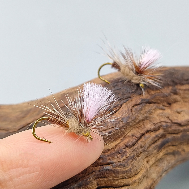Sunflower Parachute Adams Dry Fly Fishing Flies, Artificial Parachute Adams Lure for Trout, Bass Fly Fishing thumb 13