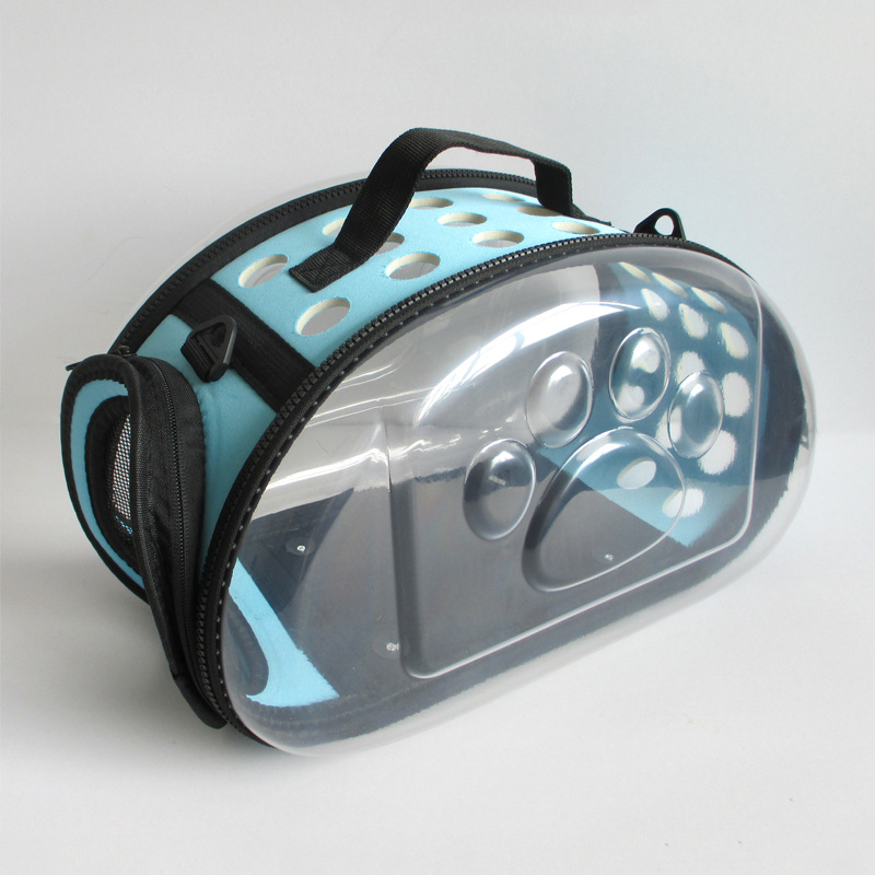 Foldable Transparent Pet Carrier Bag thumb 2