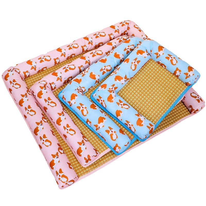 Summer Rattan Cooling Pet Bed