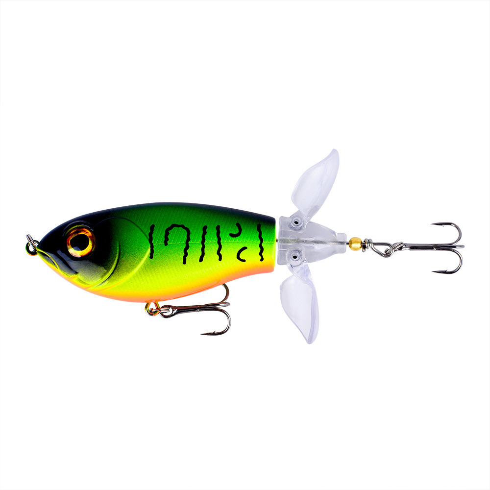Sunflower Double Propeller Topwater Fishing Lure 9.5cm/19.2g Floating Bait thumb 5