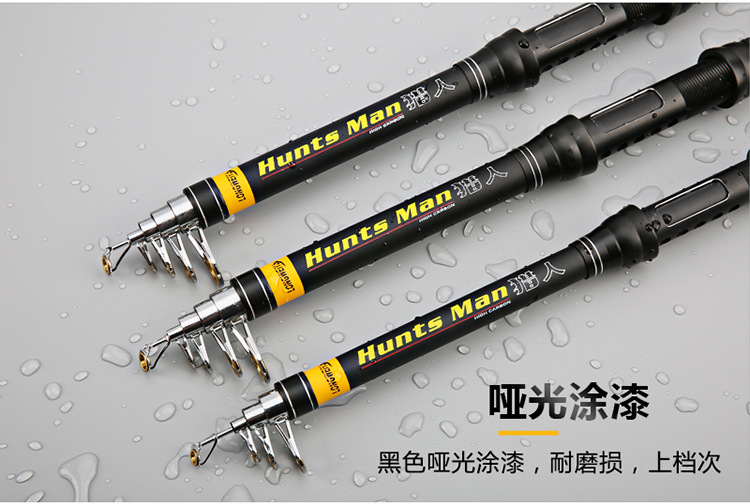 Sunflower 6 Layers Telescopic Sea Rod, Long Cast Spinning Fishing Rod 2.1M-4.2M thumb 26