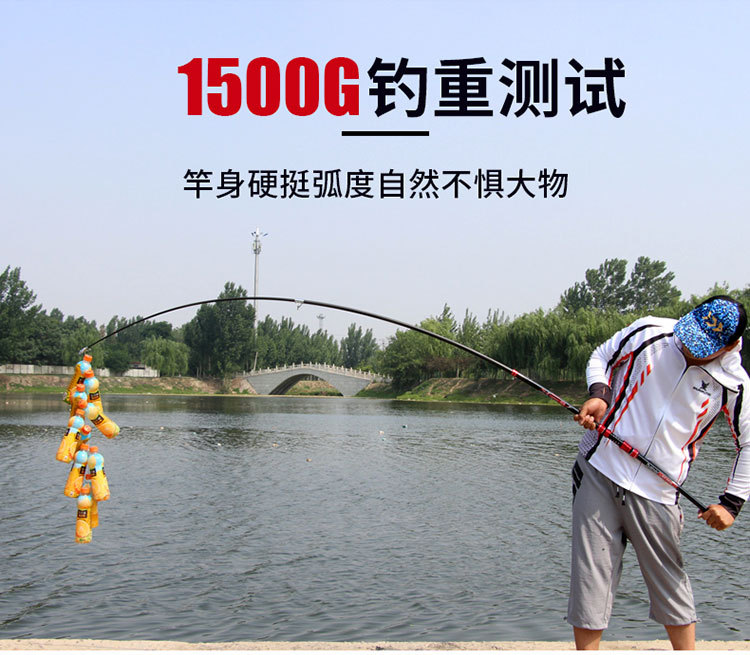 Sunflower Carbon Telescopic Surf Casting Rod, Extra Hard Power Anchor Fishing Rod 2.1m-4.5m thumb 15