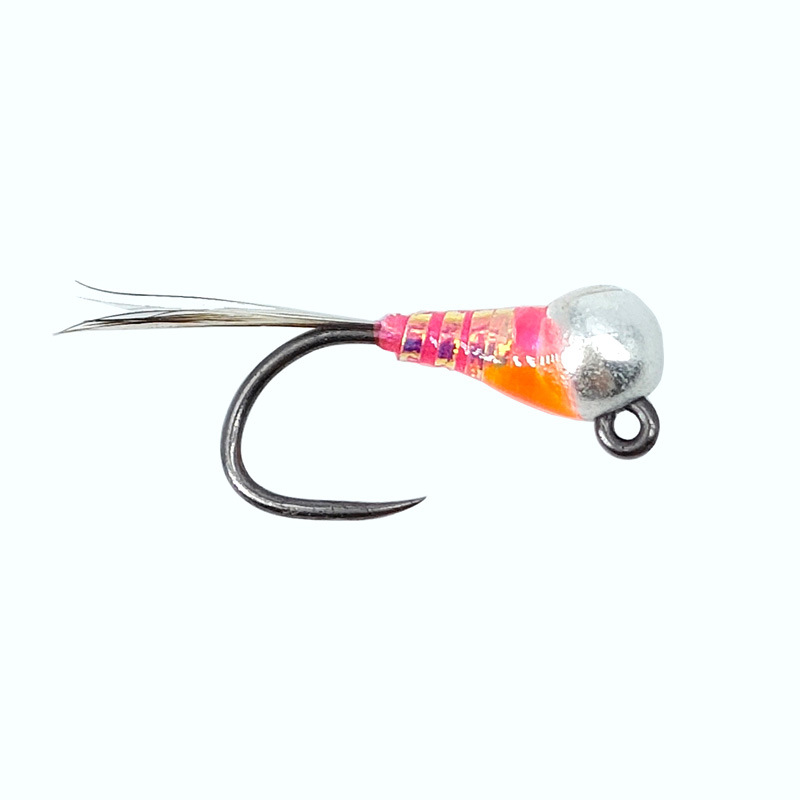 Sunflower Tungsten Bead Nymph Fly Fishing Flies, Sinking Wet Fly Lure for Trout, Bass, Brook Fishing