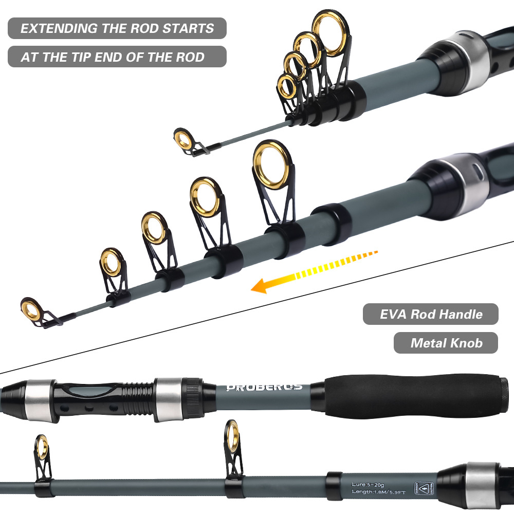 Portable Short Telescopic Sea Rod thumb 4