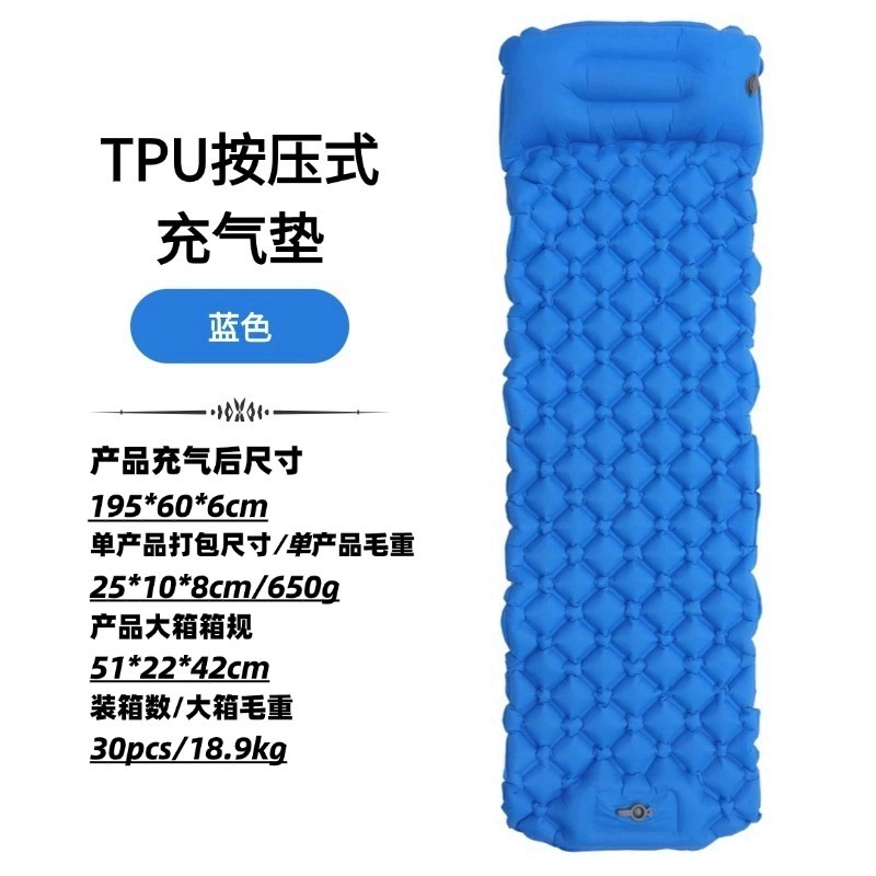 Sunflower TPU Inflatable Camping Sleeping Pad, Portable Backpacking Air Mattress for Outdoor Hiking thumb 4