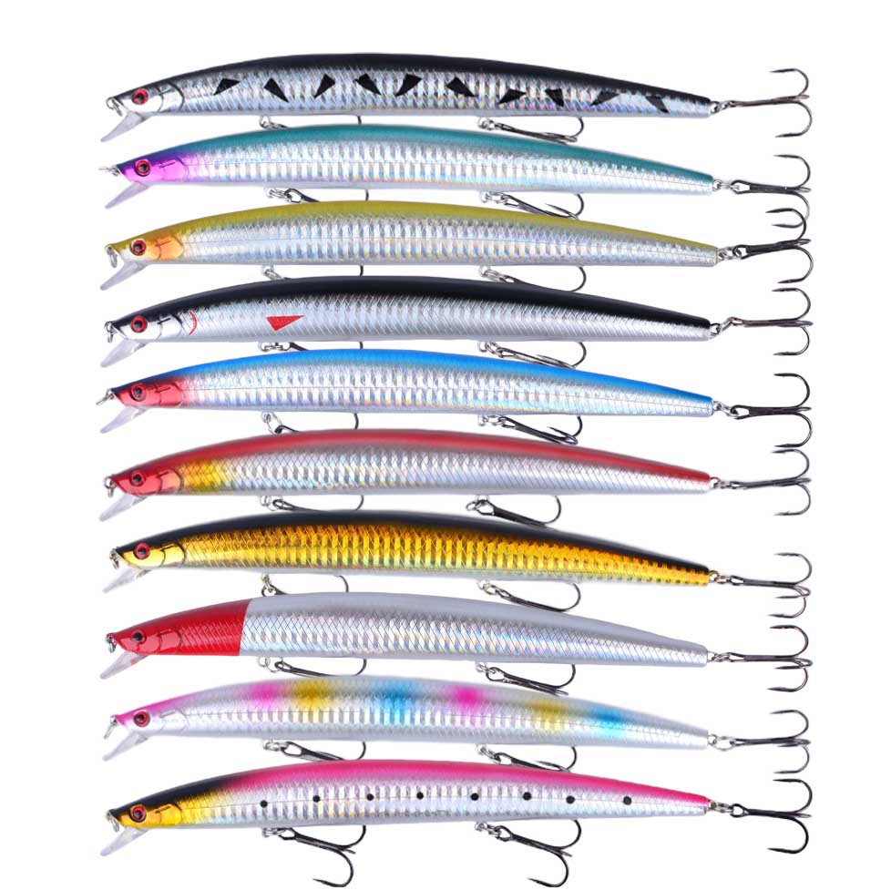 Sunflower Large Minnow Hard Lure 18.5cm/25g Saltwater Long Cast Fishing Bait
