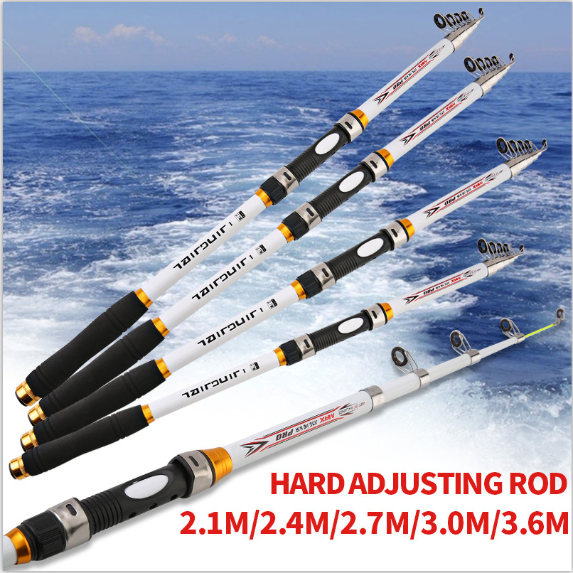 Sunflower 6 Layers Telescopic Sea Rod, Long Cast Spinning Fishing Rod 2.1M-4.2M thumb 5