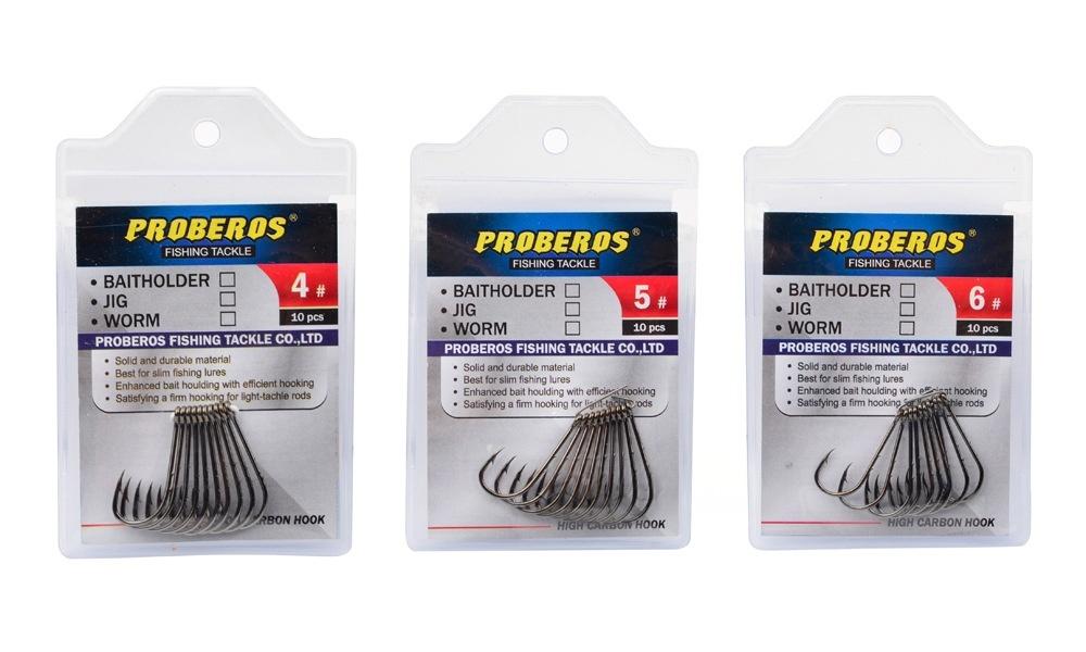 Sunflower 92247X Stainless Steel Barbed Single Fishing Hooks Sea Angling Hooks Sizes 1#-6# & 1/0#-6/0# thumb 15