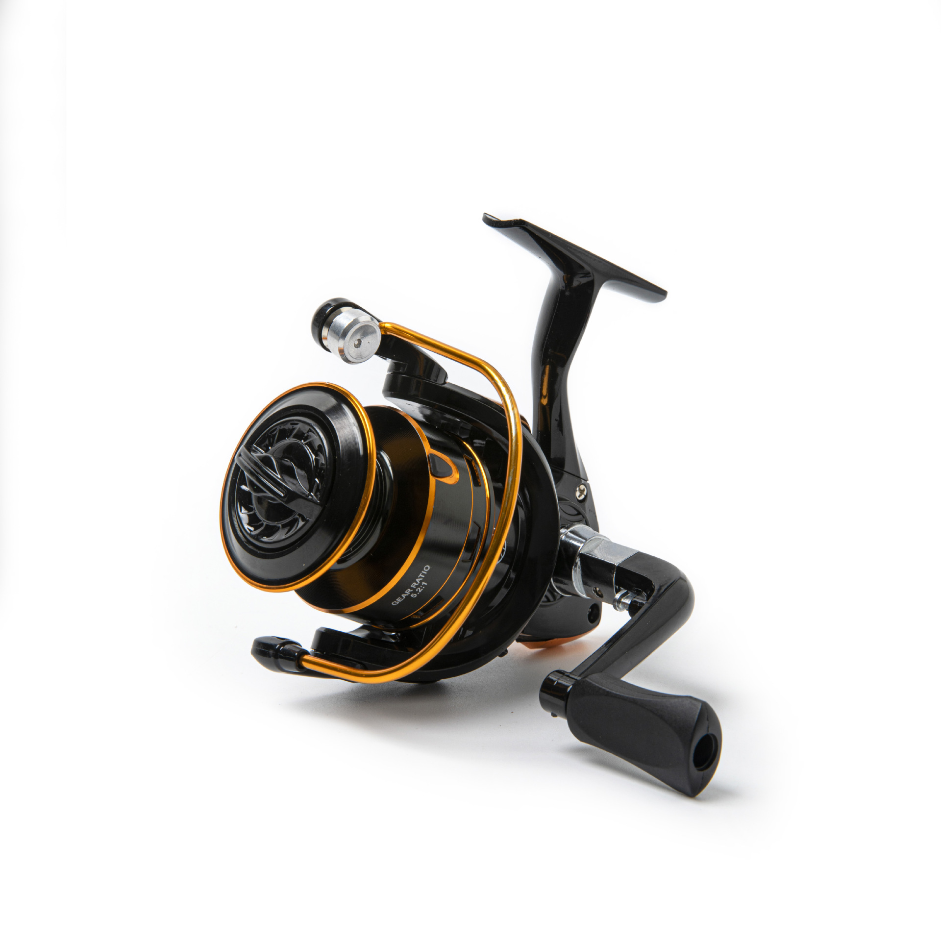 Sunflower KM Series 5.2:1 Gear Ratio Spinning Fishing Reel Metal Spool Full Sizes 1000-8000 Saltwater Casting Reel thumb 2