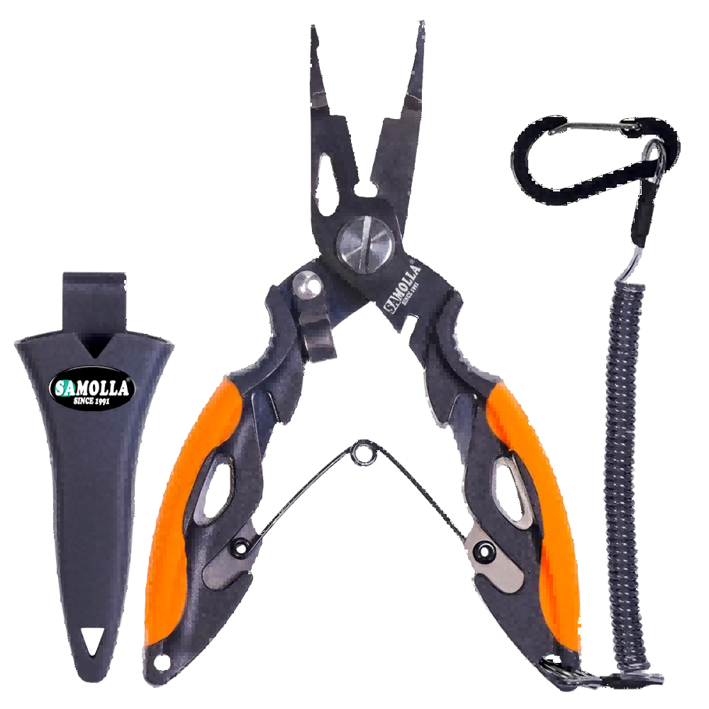 Sunflower SUS420 Titanium Coated Micro Split Ring Fishing Pliers Mini Lure Split Ring Remover Multi Color Kits thumb 3