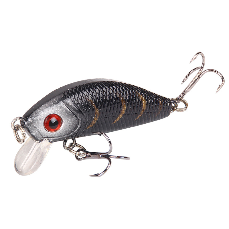 Sunflower 5cm 4.2g Micro Minnow Hard Fishing Lure With Internal Rattle & Double Treble Hooks Fresh & Saltwater thumb 10