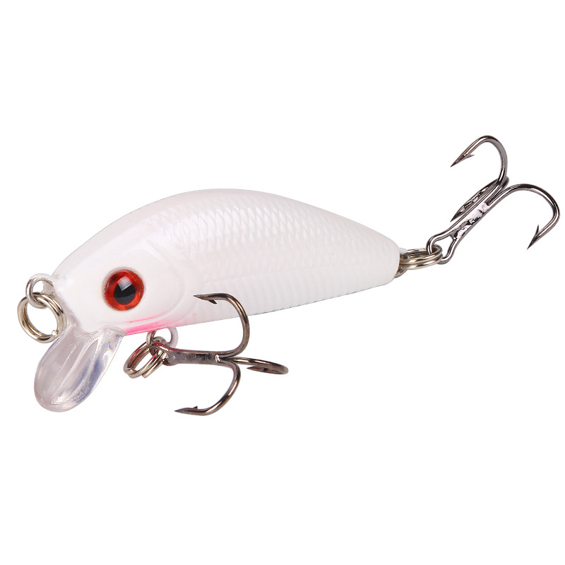 Sunflower 5cm 4.2g Micro Minnow Hard Fishing Lure With Internal Rattle & Double Treble Hooks Fresh & Saltwater thumb 12