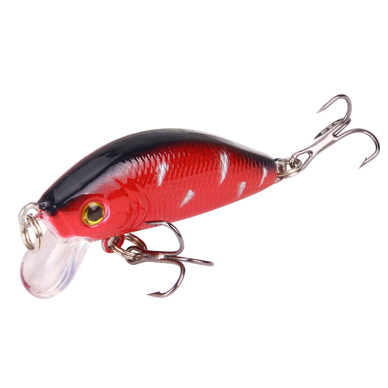Sunflower 5cm 4.2g Micro Minnow Hard Fishing Lure With Internal Rattle & Double Treble Hooks Fresh & Saltwater thumb 15