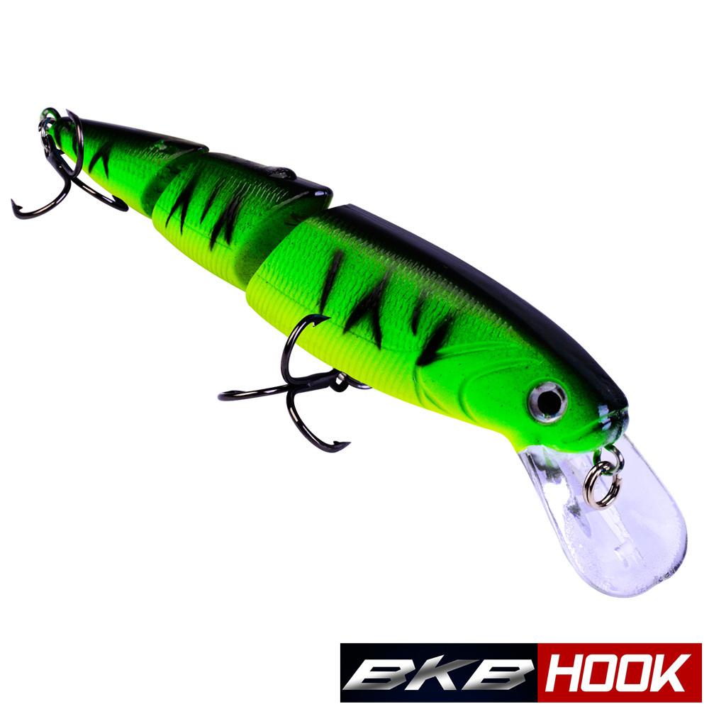 Sunflower DW1081 Multi-Jointed Segmented Minnow Hard Lure 110mm 14.7g Lifelike Swimbait For Fresh & Saltwater thumb 11
