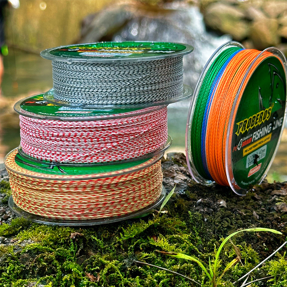 Sunflower 4 Strand PE Braided Fishing Line 100M Wear Resistant For Lure & Saltwater Fishing thumb 3
