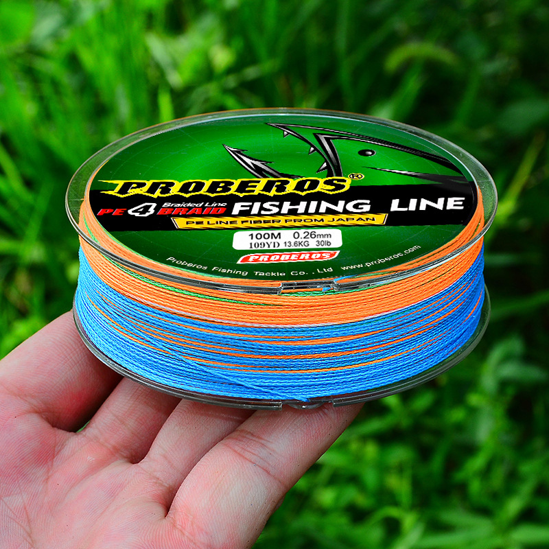 Sunflower 4 Strand PE Braided Fishing Line 100M Wear Resistant For Lure & Saltwater Fishing thumb 10