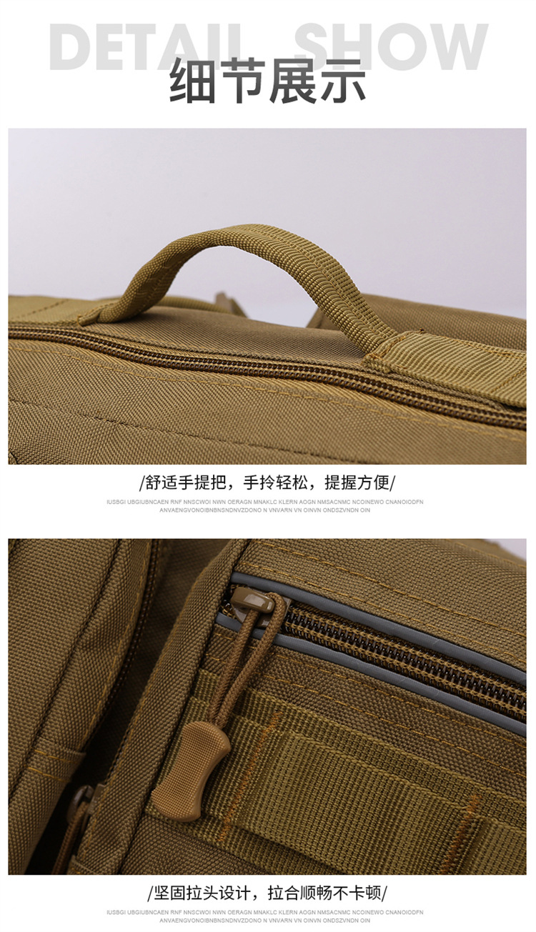 Sunflower Multifunctional Lure Fishing Sling Chest Bag 600D Wear Resistant Nylon Large Capacity Tackle Crossbody Bag 6 Colors thumb 9