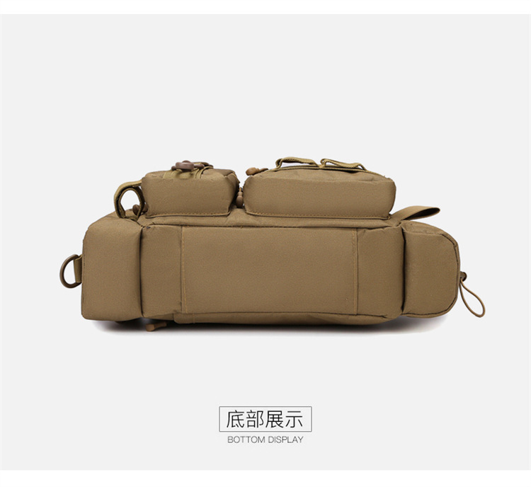 Sunflower Multifunctional Lure Fishing Sling Chest Bag 600D Wear Resistant Nylon Large Capacity Tackle Crossbody Bag 6 Colors thumb 10