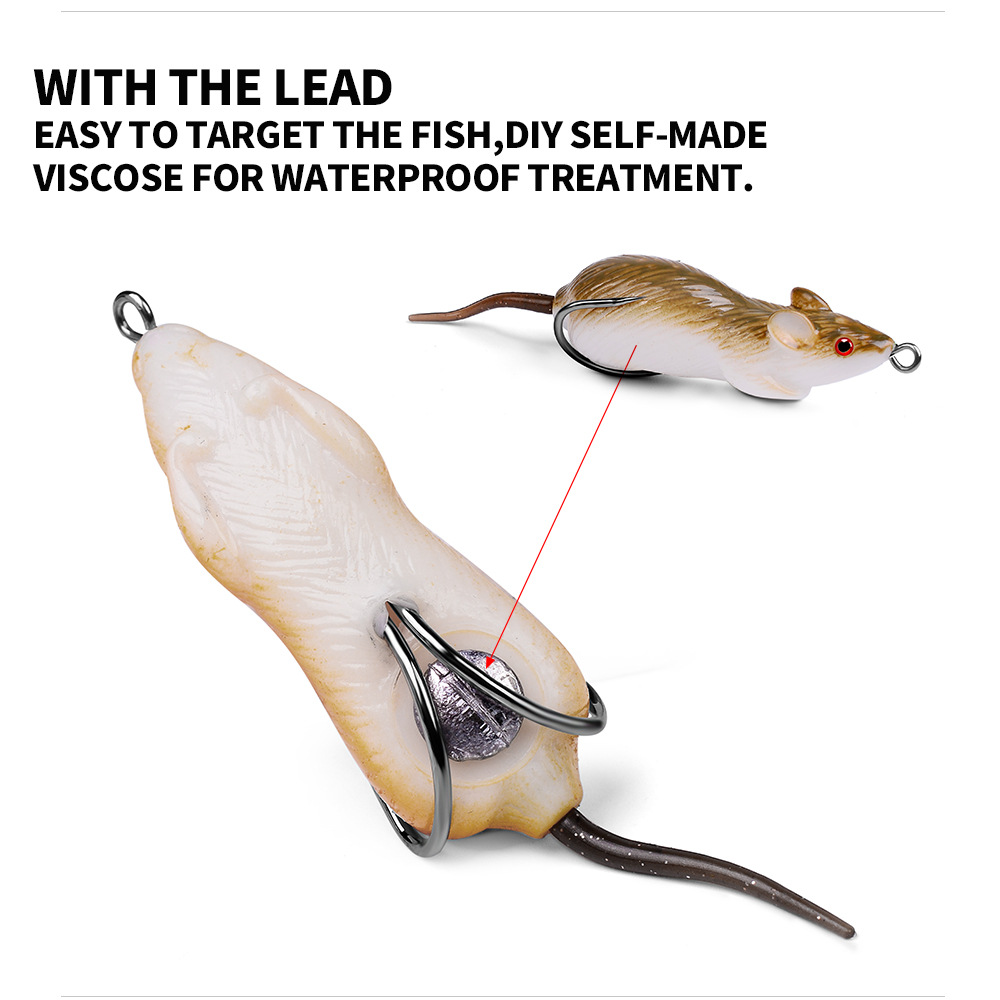Topwater Mouse Soft Fishing Lure thumb 3
