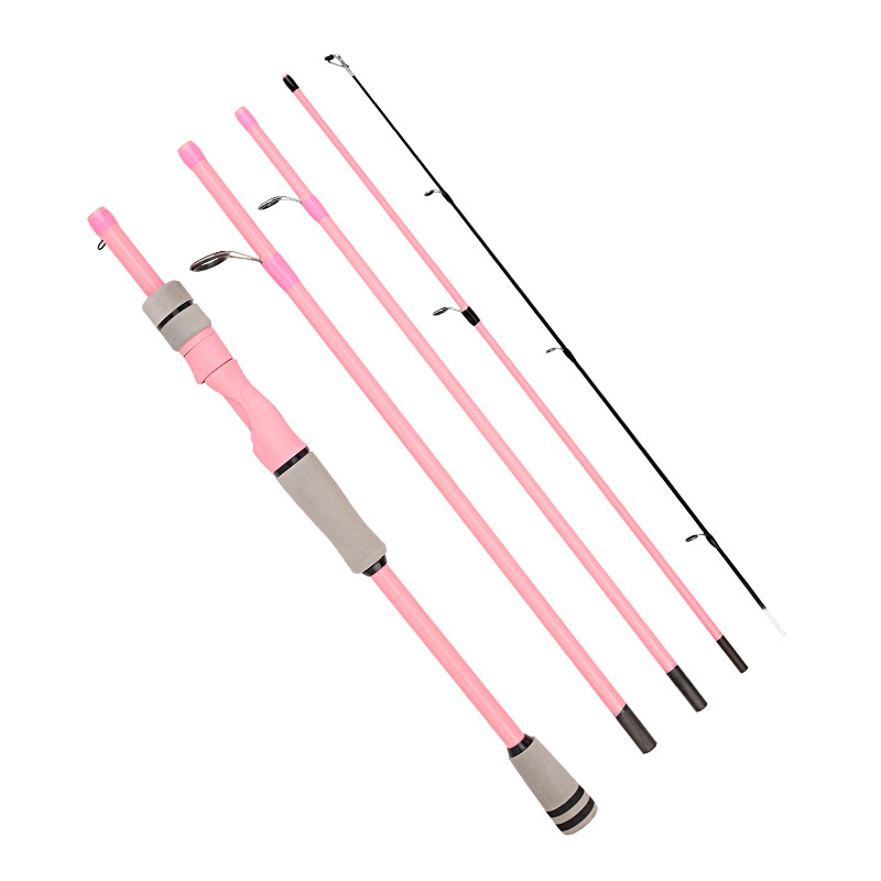Sunflower 4 Sections Portable Carbon Lure Rod, Travel Fishing Rod 1.8M / 2.1M thumb 1