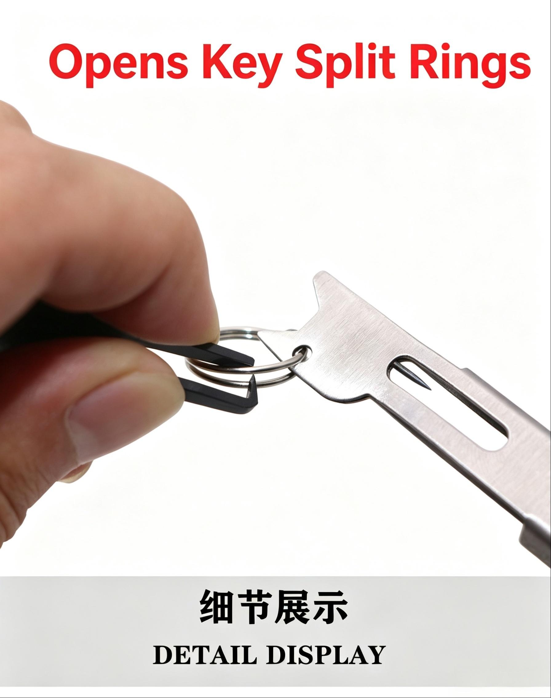 Sunflower Stainless Steel Fishing Split Ring Pliers thumb 6