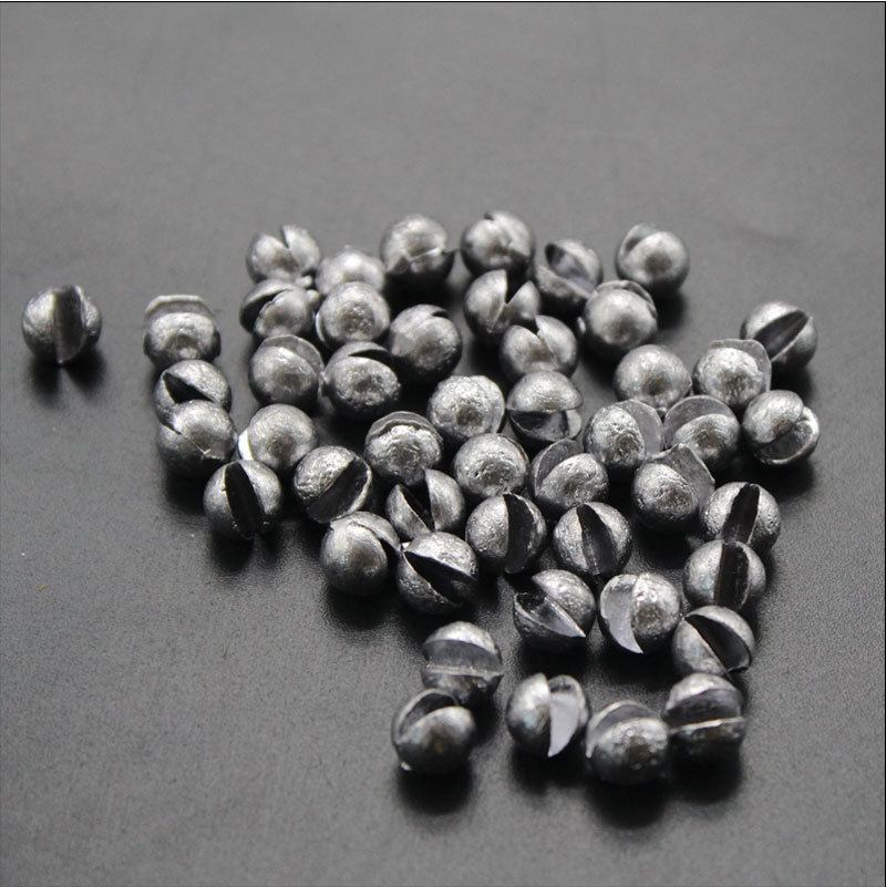 Sunflower Open Crimp Lead Sinkers Micro Fishing Split Shot Weights thumb 7