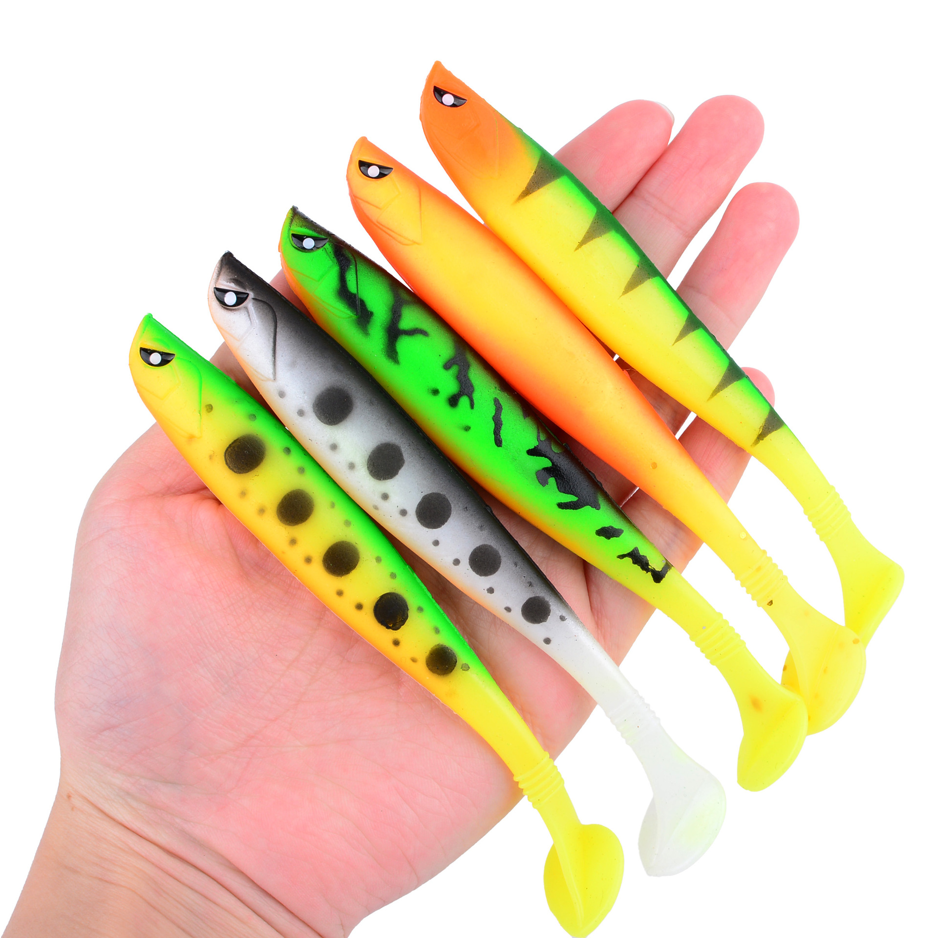 Sunflower T-Tail Soft Fishing Lure 12cm/9g Saltwater & Freshwater Bait thumb 3