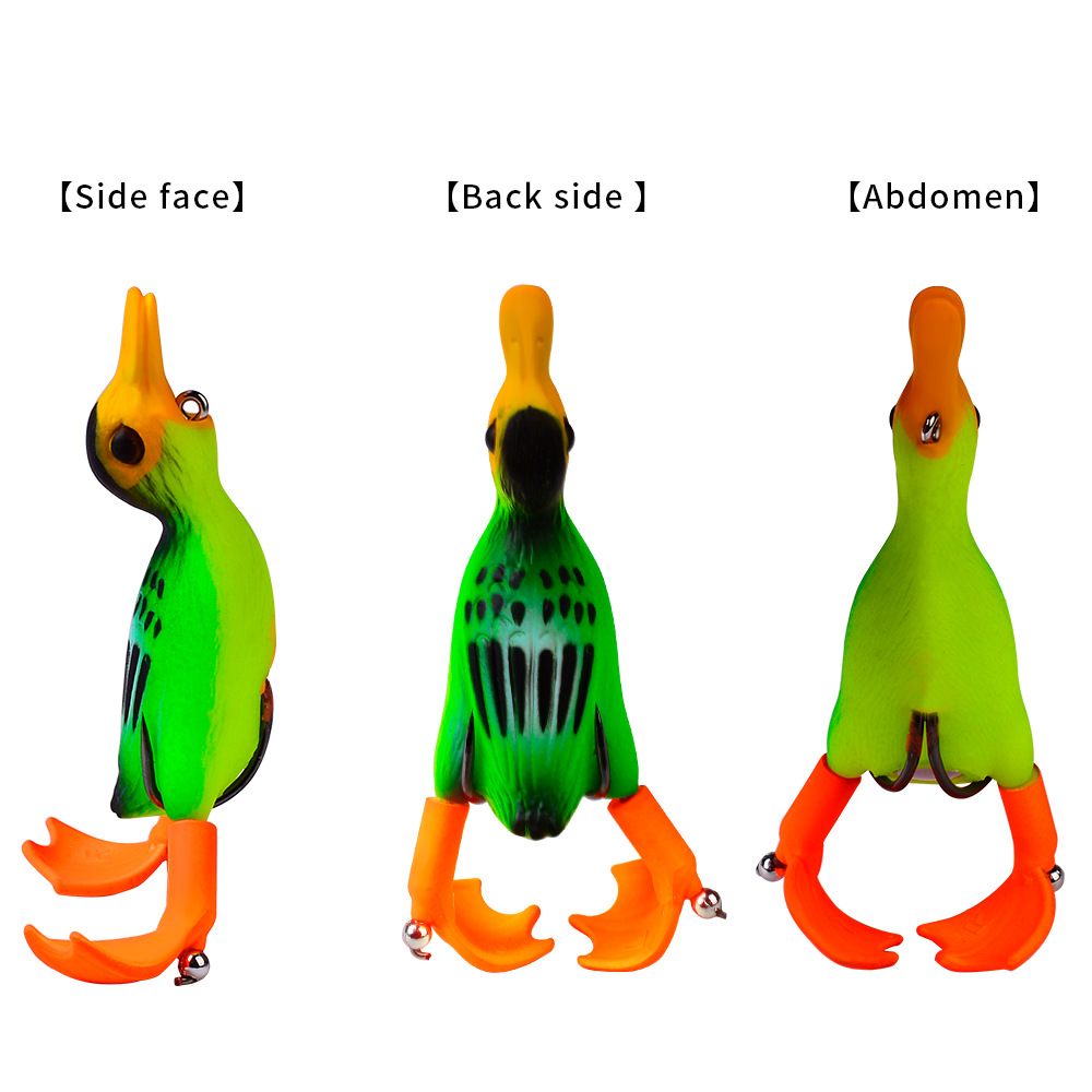 Rotating Duck Feet Topwater Tractor Lure thumb 12