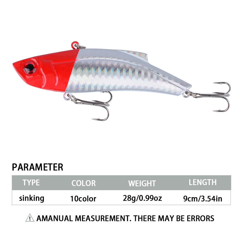 Sunflower Sinking VIB Fishing Lures 9CM 28G Long Cast Hard Artificial Bait For Predator Fish thumb 1