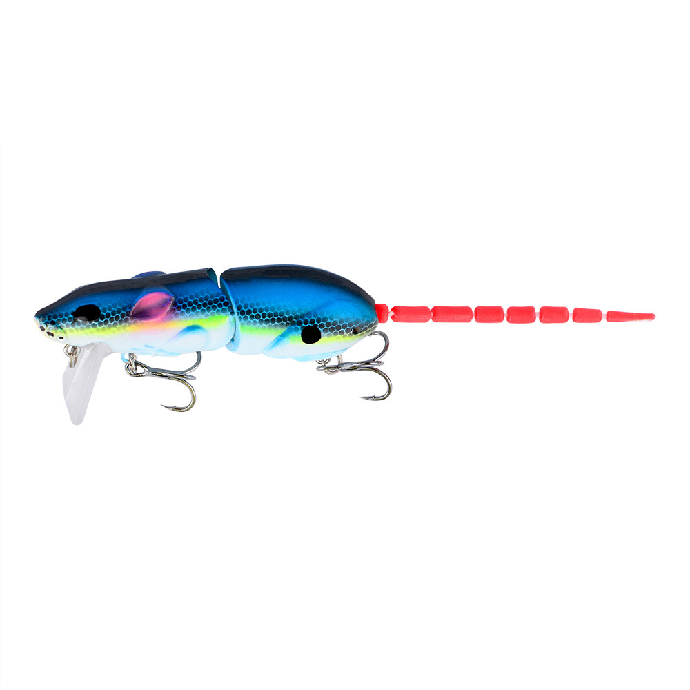 Jointed Mouse Swimbait 8cm 15.5g Hard Fishing Lure For Freshwater Predator Fish thumb 9