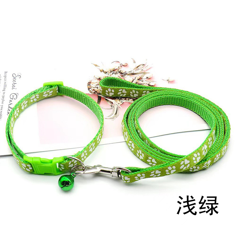 Paw Print Pet Collar & Leash Set thumb 16