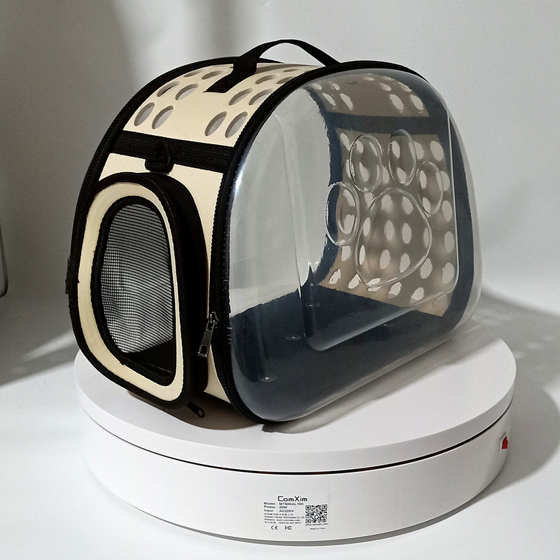 Foldable Transparent Pet Carrier Bag thumb 1
