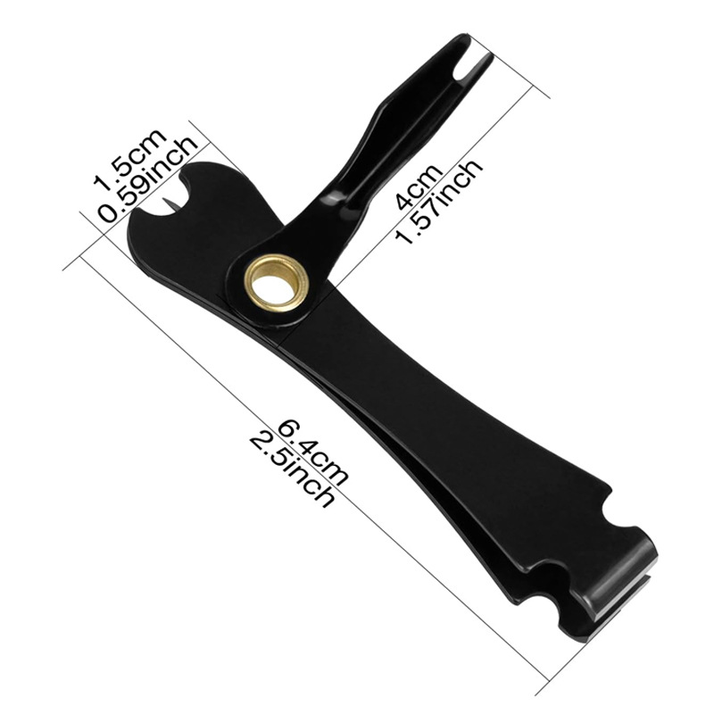 Stainless Steel Fly Fishing Line Cutter & Knot Tying Tool thumb 5