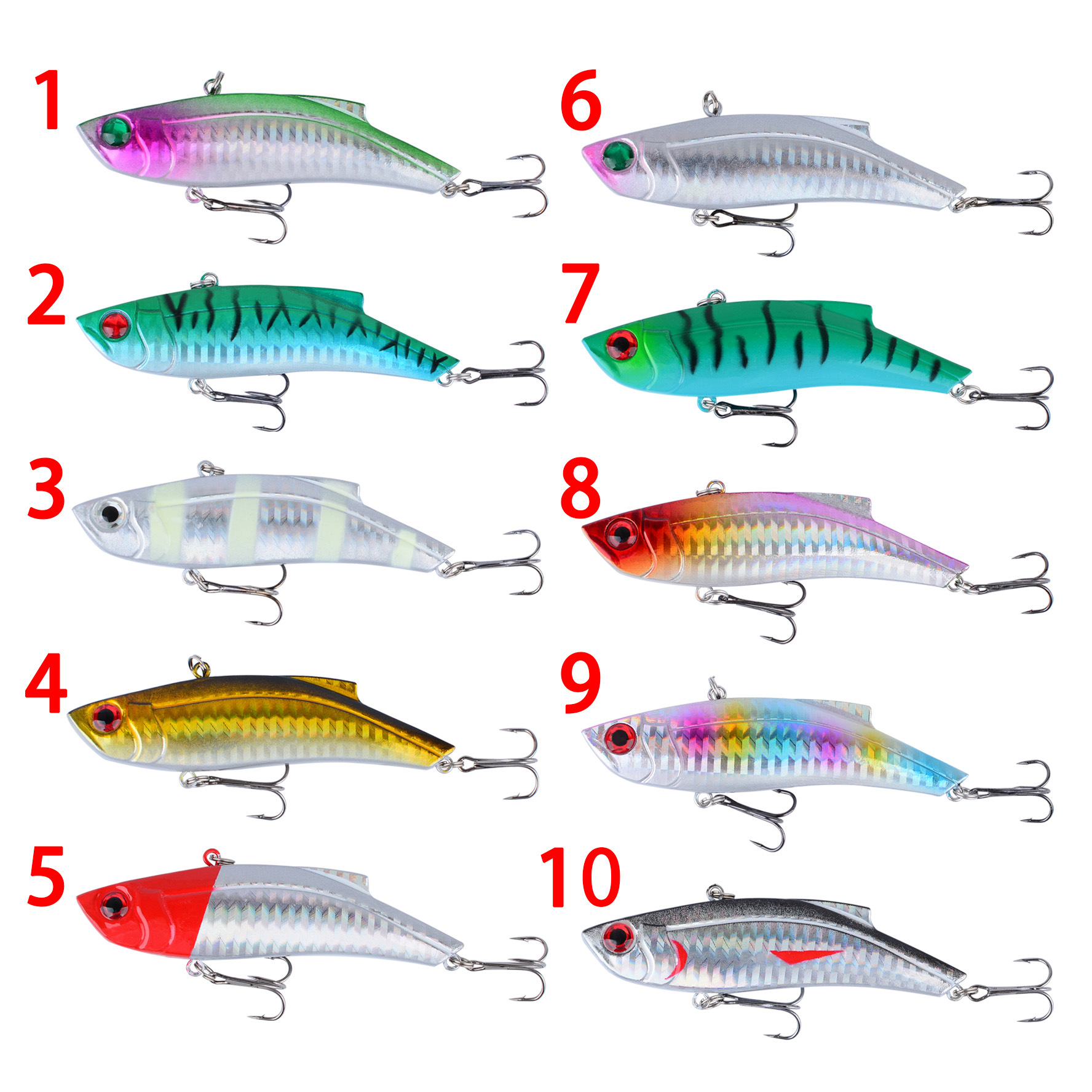 Sunflower Sinking VIB Fishing Lures 9CM 28G Long Cast Hard Artificial Bait For Predator Fish thumb 15