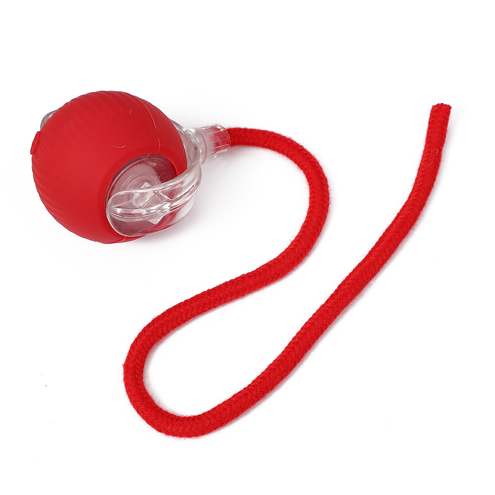Sunflower Rolling Cat Toy Ball With String, Self-play Amusement Toy For Cats