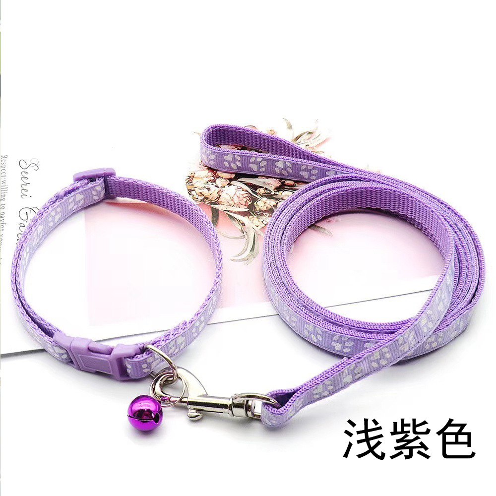 Paw Print Pet Collar & Leash Set thumb 18
