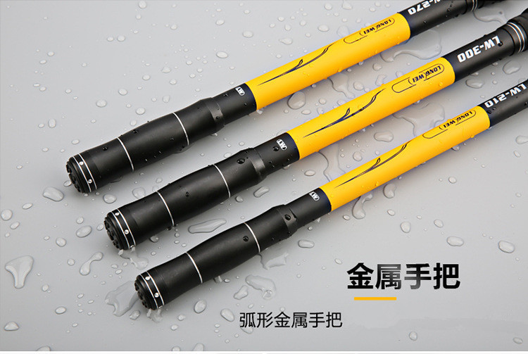 Sunflower 6 Layers Telescopic Sea Rod, Long Cast Spinning Fishing Rod 2.1M-4.2M thumb 21