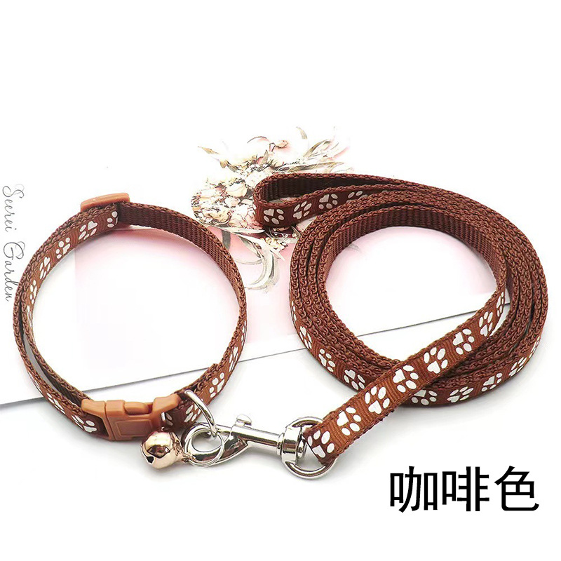 Paw Print Pet Collar & Leash Set thumb 9