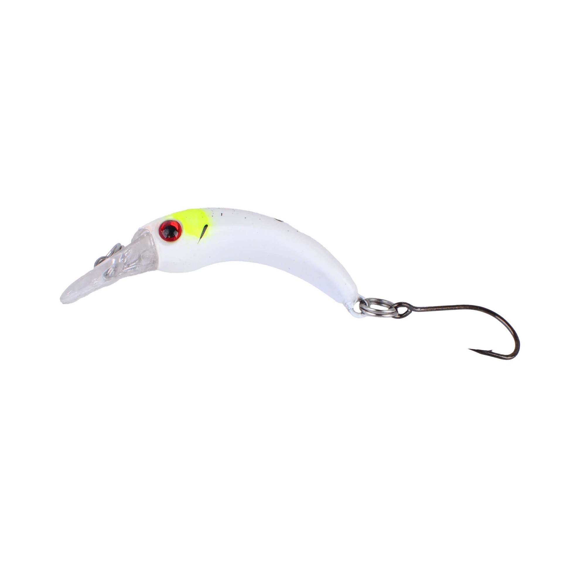 Sunflower Micro Sinking Curved Minnow Lure 4cm 1.2g For Trout & Whitebait thumb 6