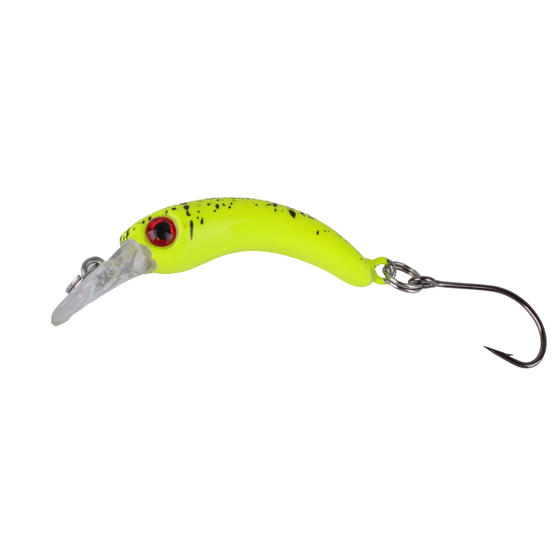 Sunflower Micro Sinking Curved Minnow Lure 4cm 1.2g For Trout & Whitebait thumb 8