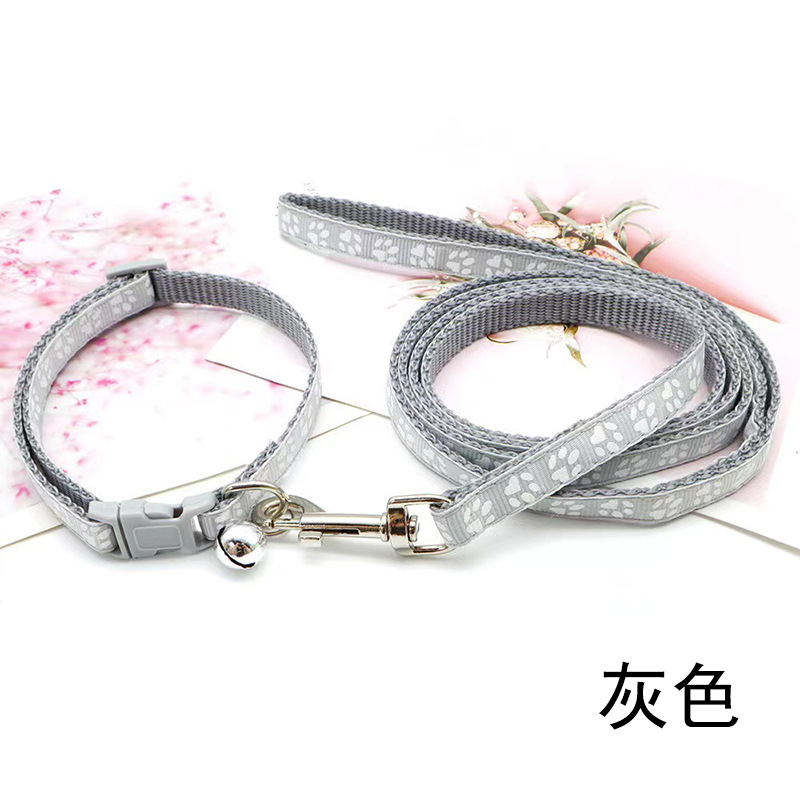 Paw Print Pet Collar & Leash Set thumb 11