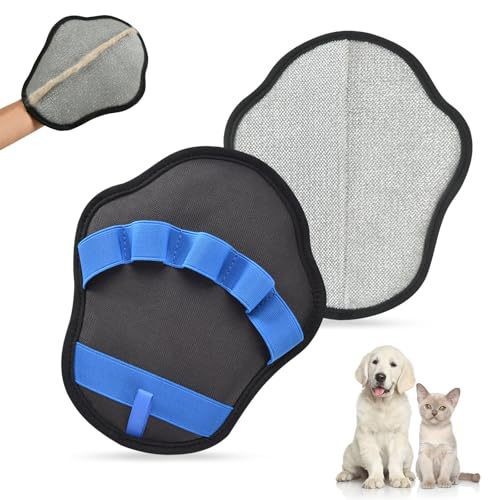 Sunflower Curved Pet Grooming Glove, Double-sided Brush Hair Remover Mitt for Dogs & Cats thumb 4