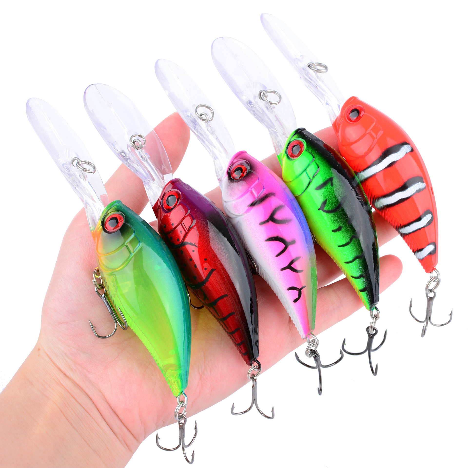 Sunflower Deep Diving Crankbait Hard Lure, Long Cast Minnow Bait thumb 4