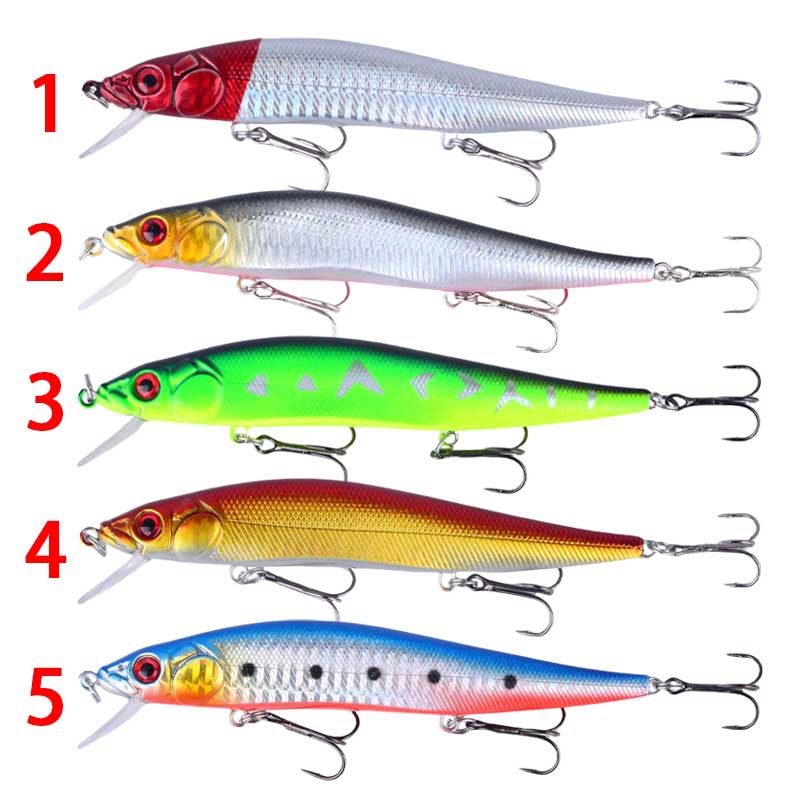Sunflower Heavy Floating Minnow Lure 14cm/20g Plastic Bionic Hard Bait thumb 3