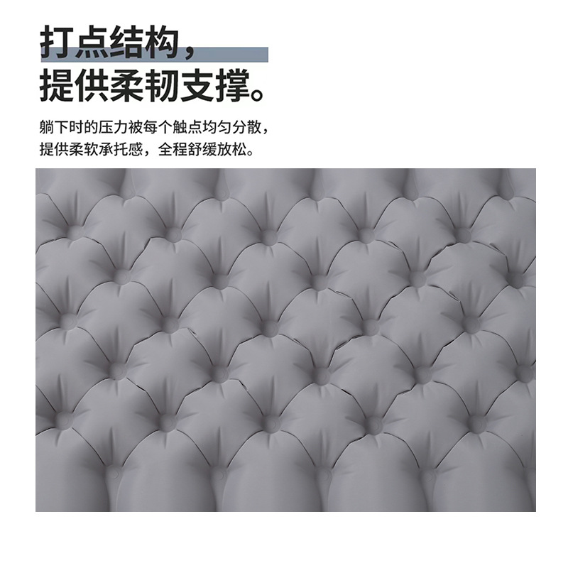 Sunflower Outdoor Inflatable Sleeping Pad Single Person Camping Mattress thumb 8