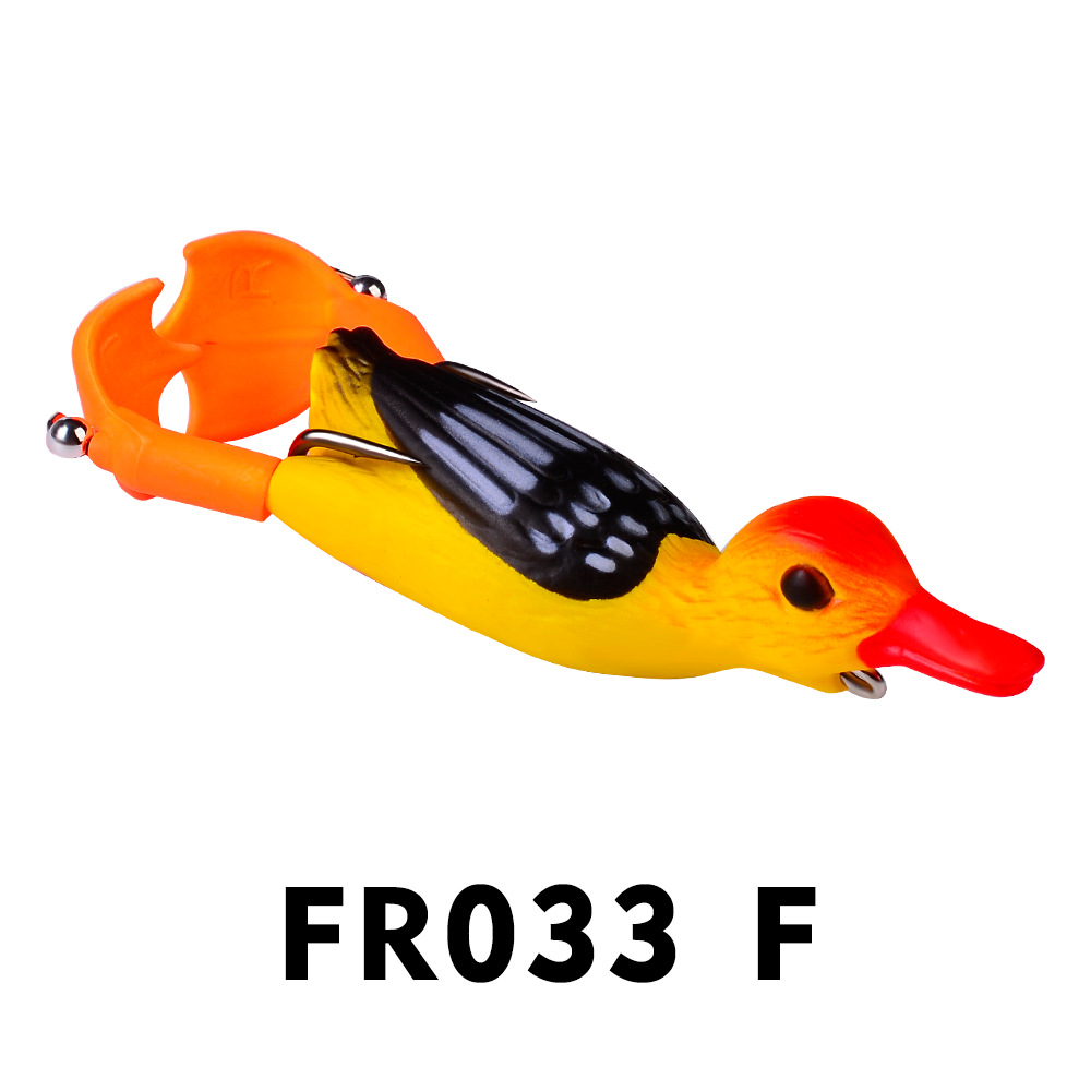 Rotating Duck Feet Topwater Tractor Lure thumb 6