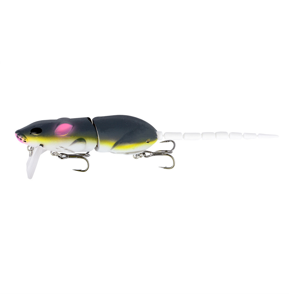 Jointed Mouse Swimbait 8cm 15.5g Hard Fishing Lure For Freshwater Predator Fish thumb 8