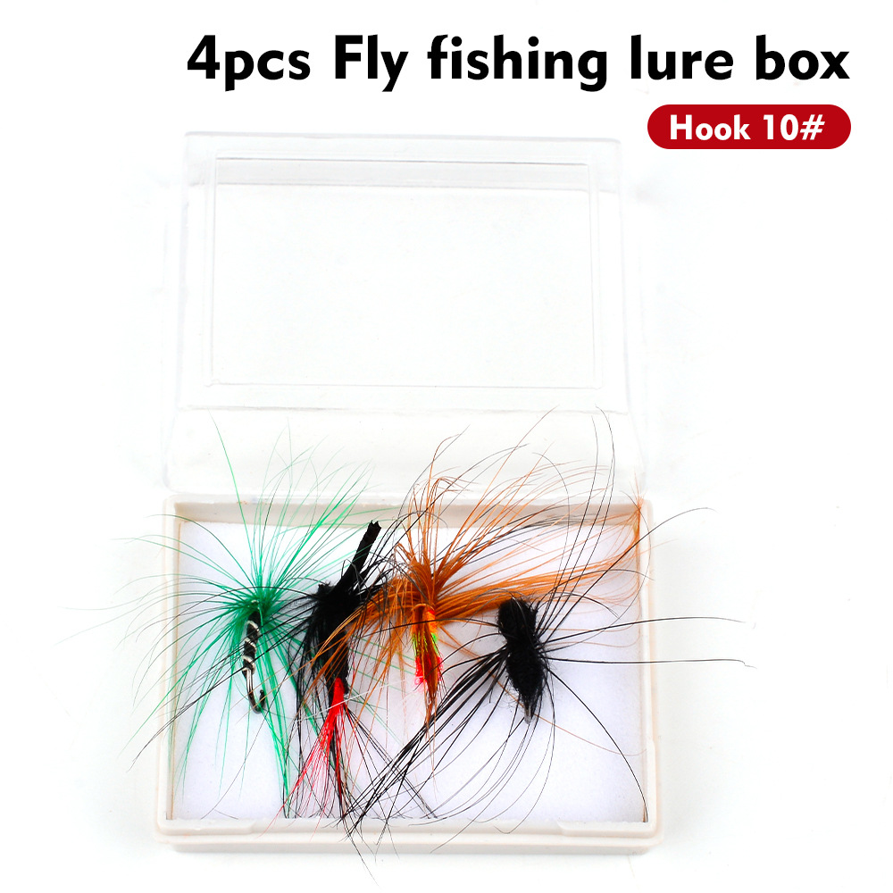 Sunflower Boxed Bionic Fly Fishing Flies Lures Micro Trout Ant Mosquito Insect Tackle thumb 4