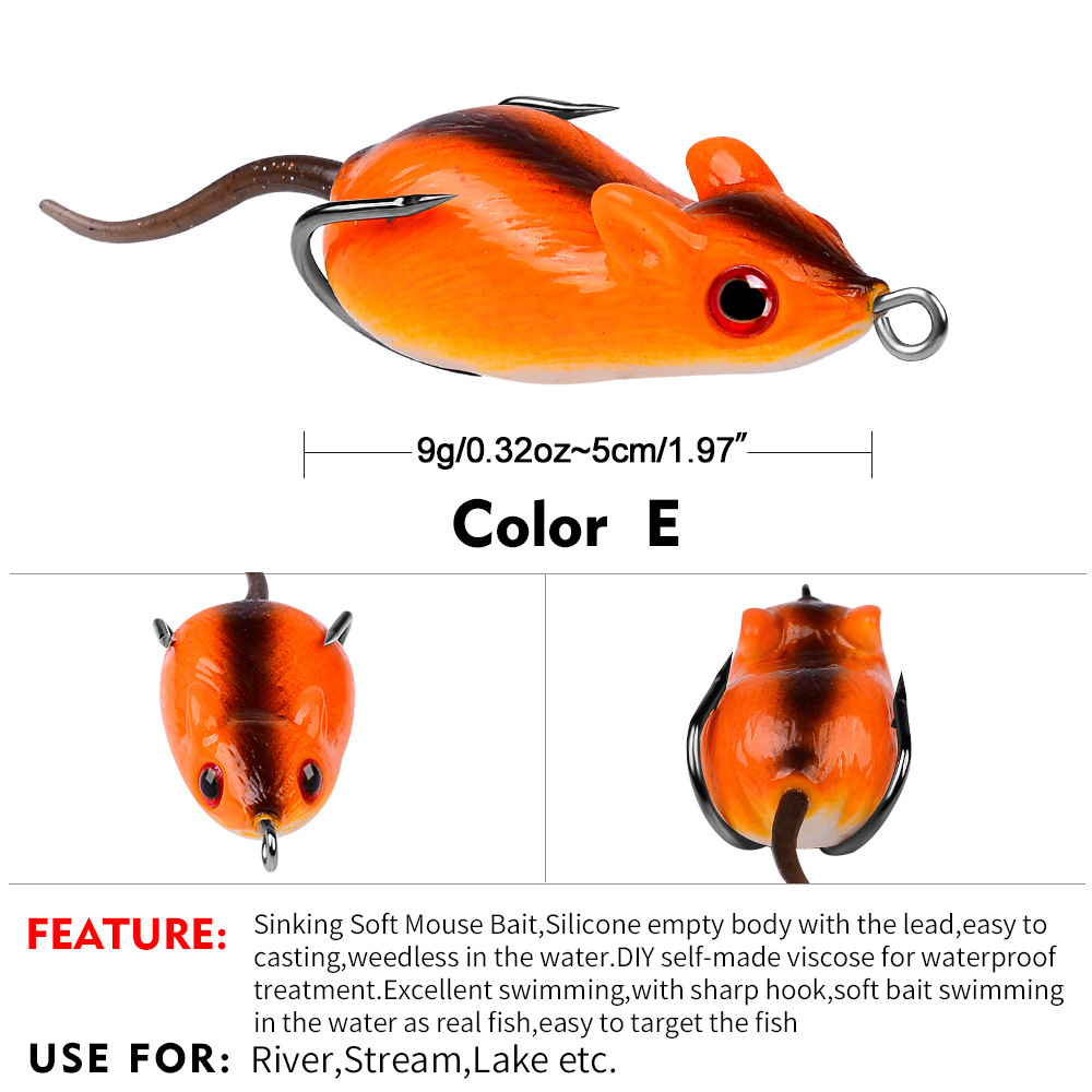 Sunflower Mouse Soft Fishing Lure FR034 thumb 9